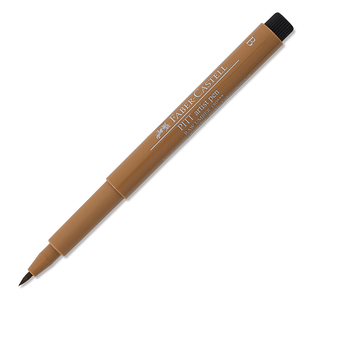 Faber-Castell Pitt Artist Pen - Raw Umber, Brush Nib
