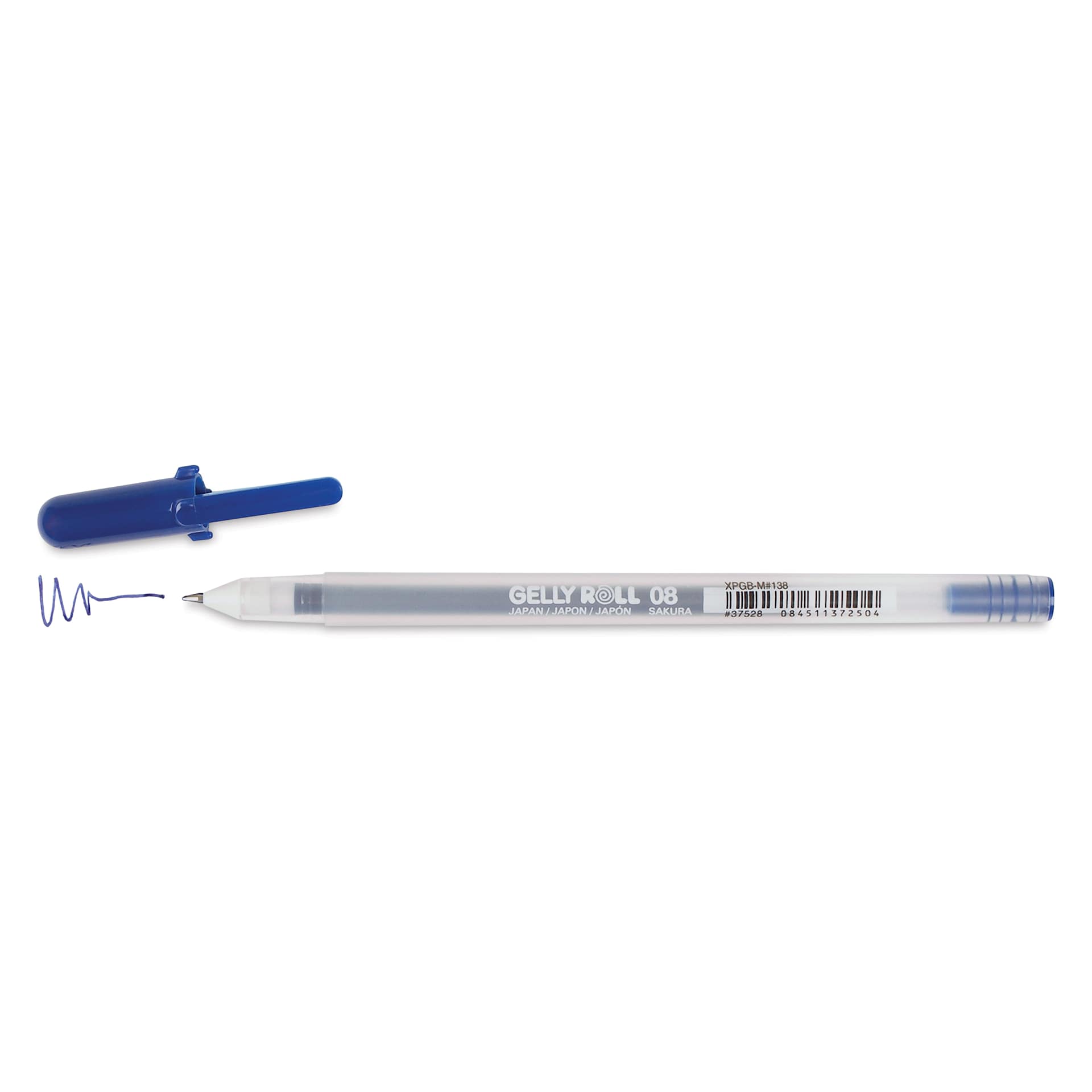 Sakura Gelly Roll Pen - Royal Blue, Medium, cap off