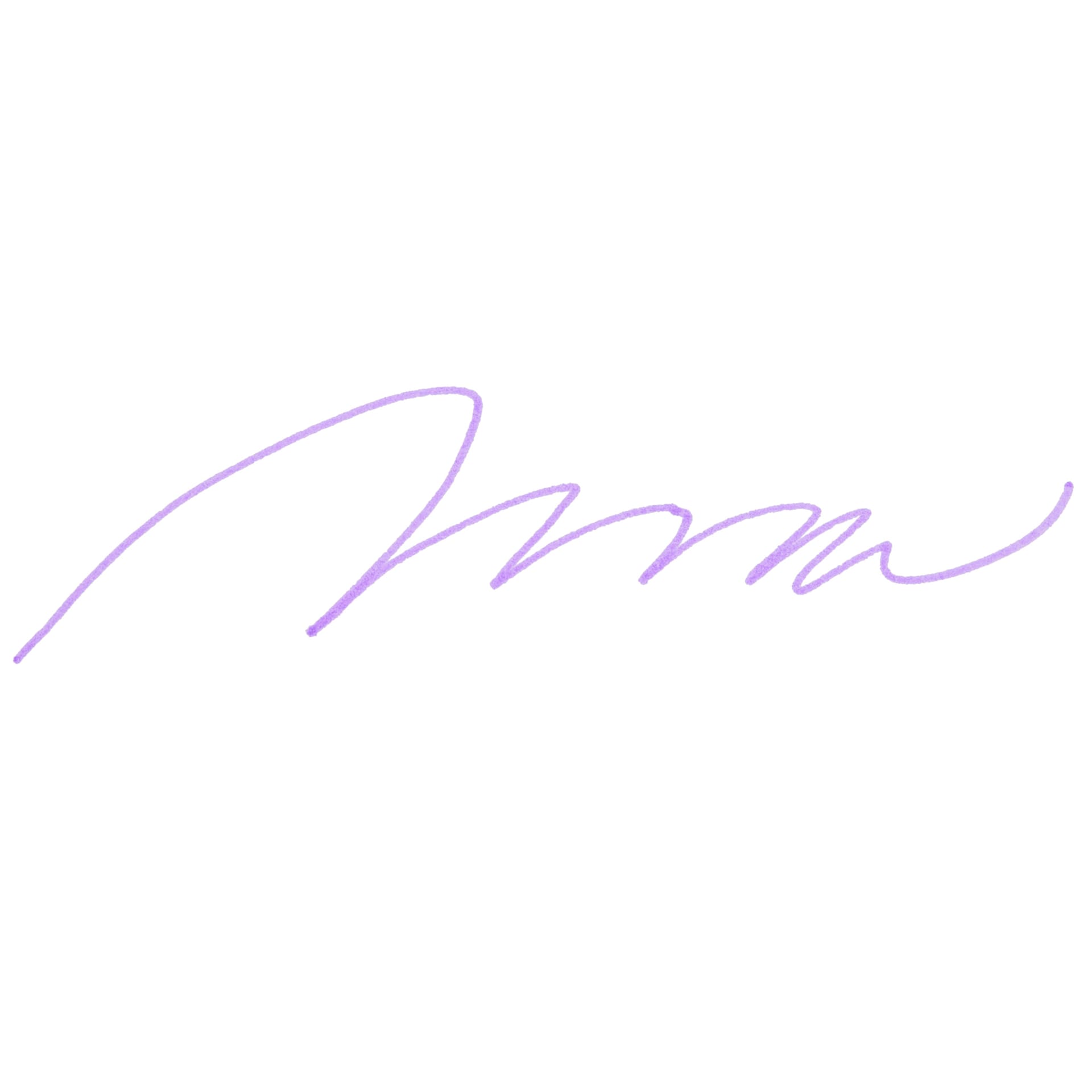 Marvy Uchida LePen Fine Line Marker - Fluorescent Violet, swatch only