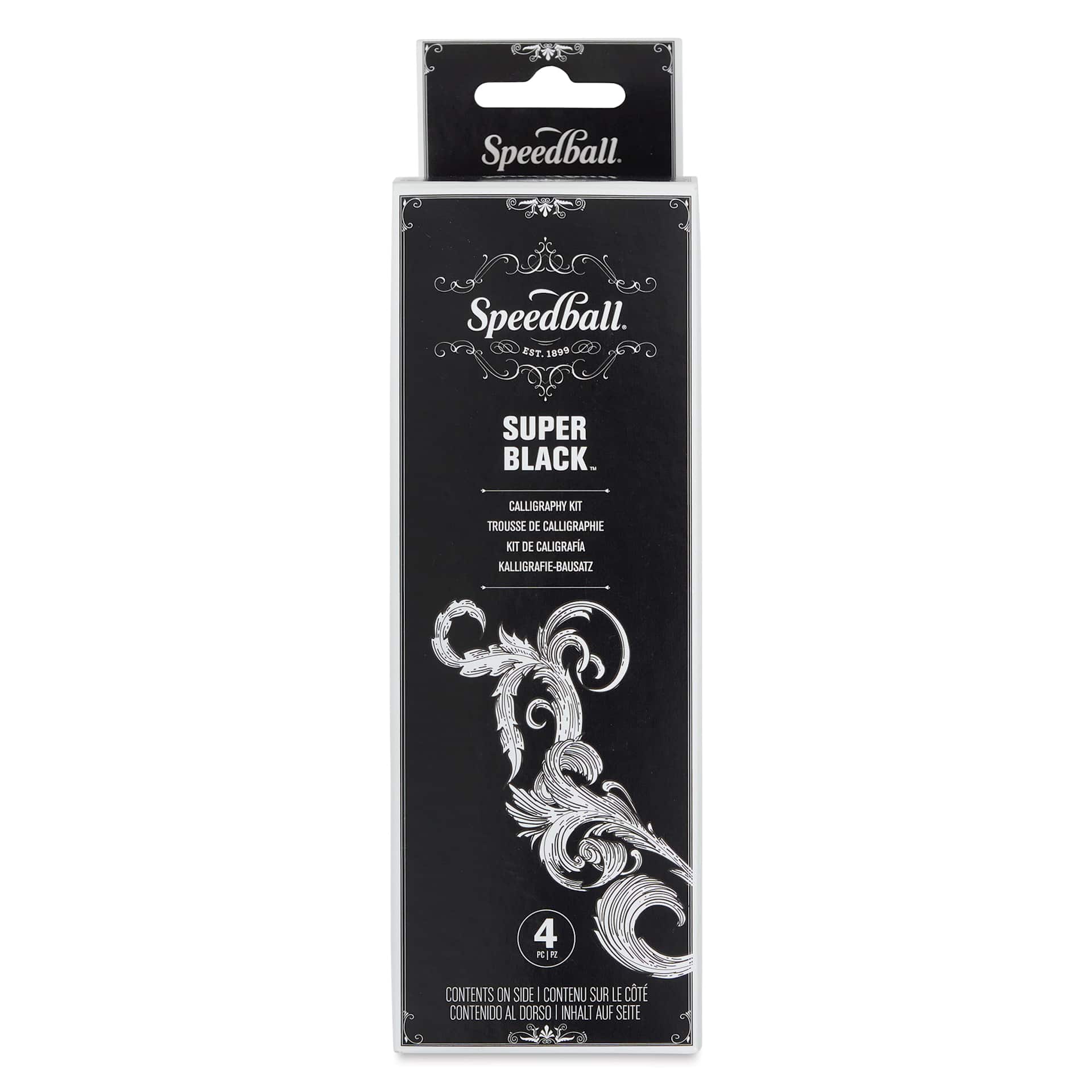 Speedball Super Black Calligraphy Kit, front of the packaging