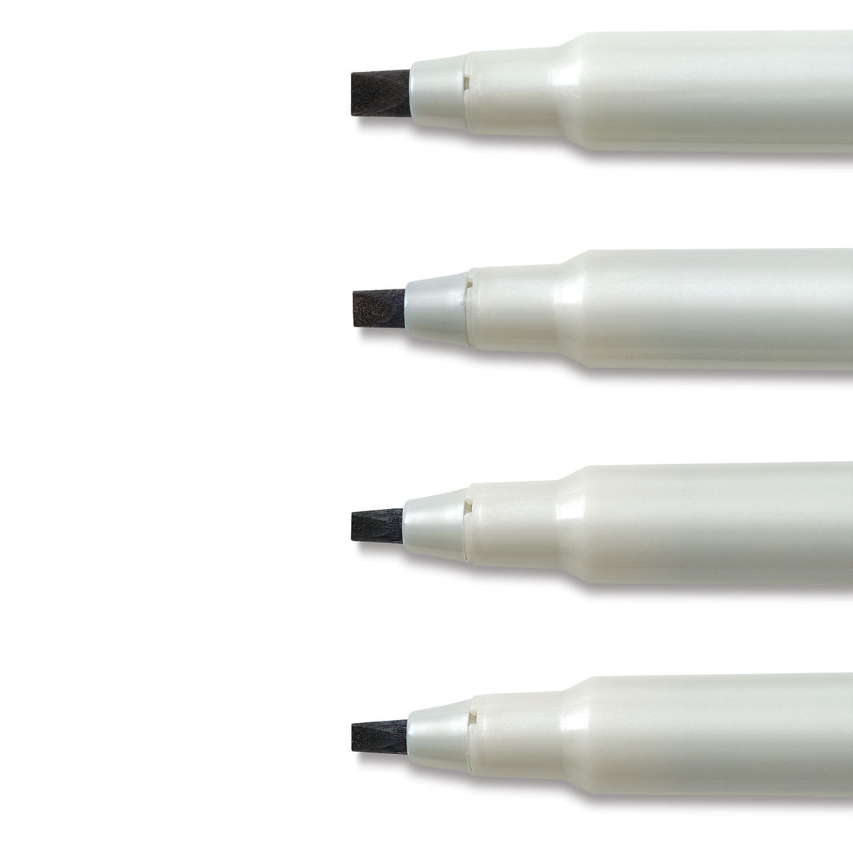 Speedball Elegant Writer Calligraphy Markers and Sets - closeup of various tips of Black markers