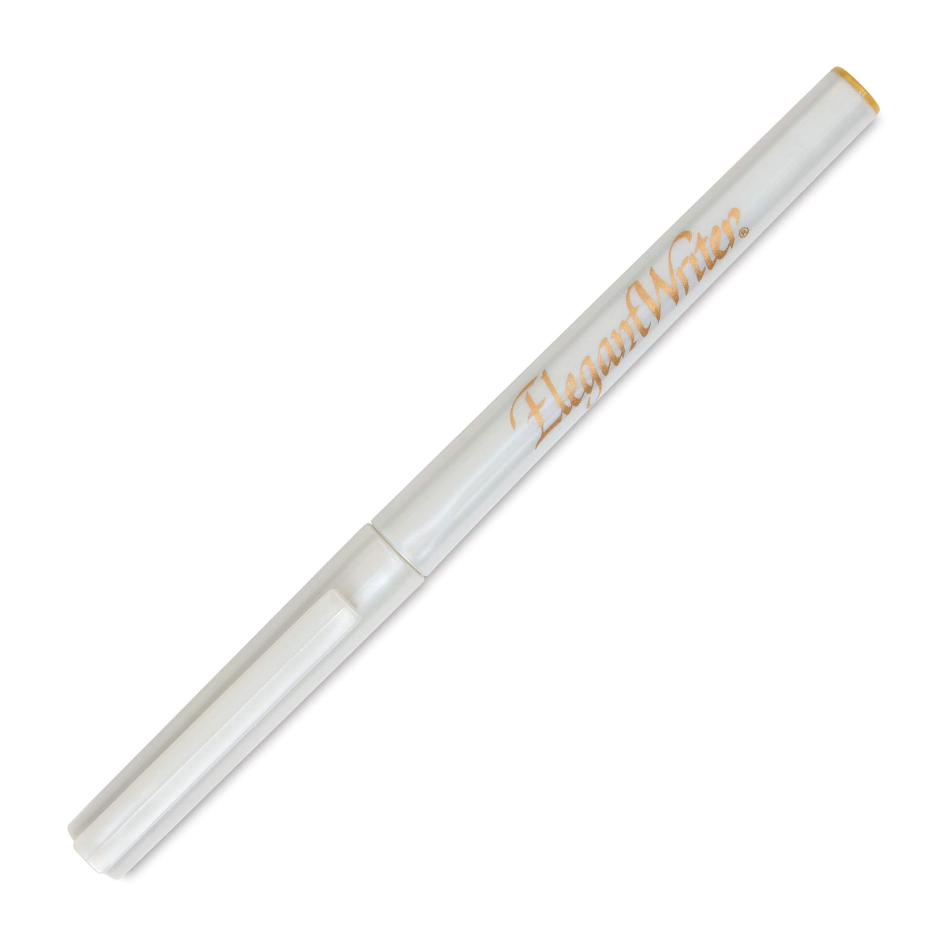 Speedball Elegant Writer Calligraphy Marker - 3.0 mm, Gold, single marker with cap on