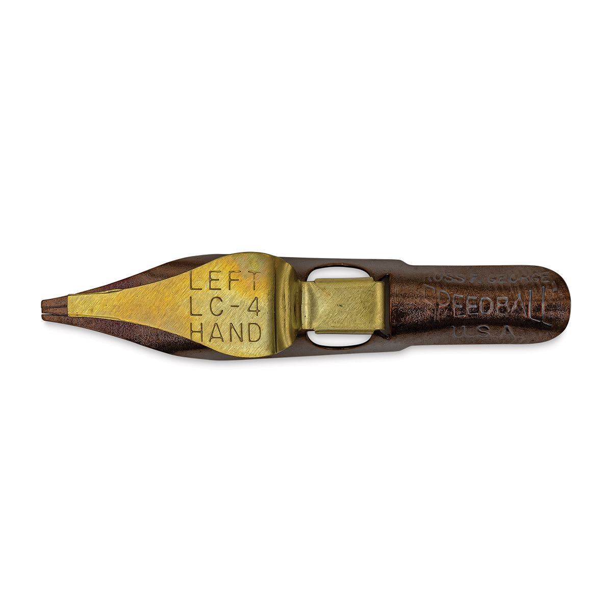 Speedball Broad Edge C-Series Flat Calligraphy Nib - LC4, Left-Handed