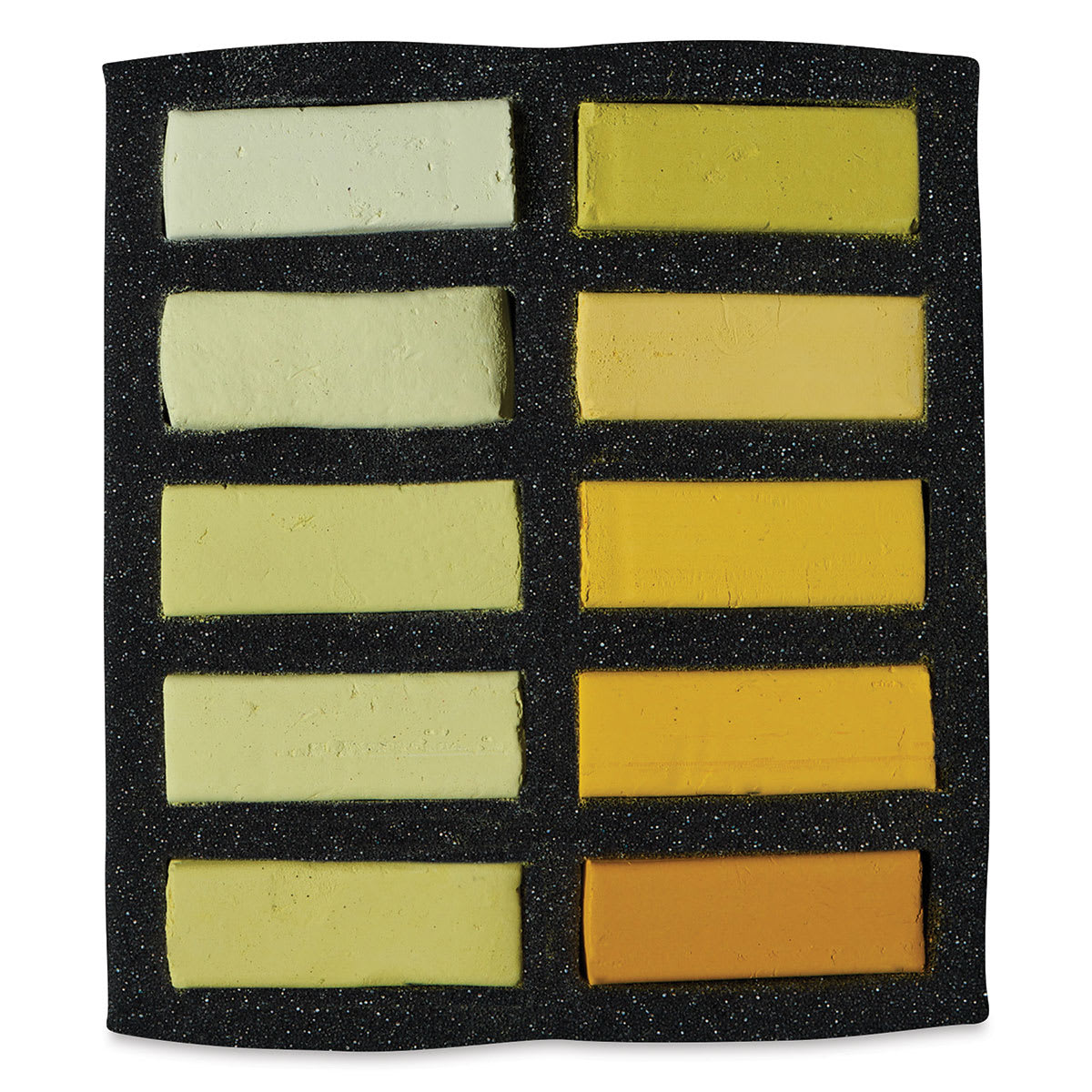 Art Spectrum Extra Soft Square Pastels - Yellows, Set of 10 Art Spectrum Extra Soft Square Pastels - Yellows, Set of 10
