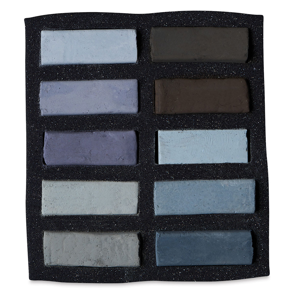Art Spectrum Extra Soft Square Pastels - Warm Greys, Set of 10 Art Spectrum Extra Soft Square Pastels - Warm Greys, Set of 10