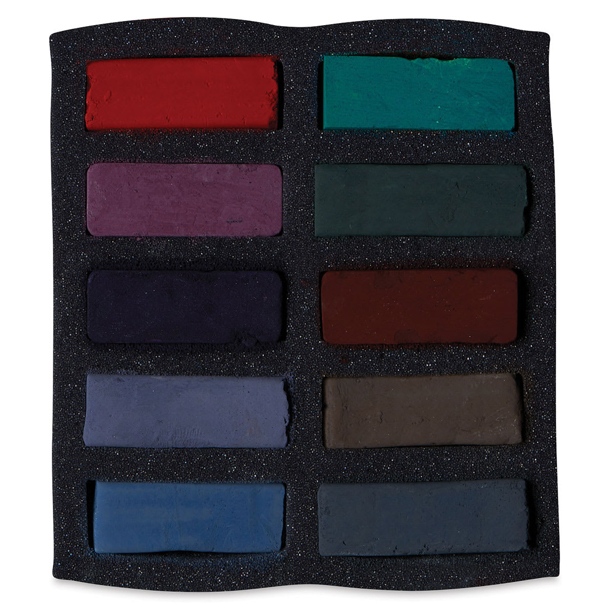 Art Spectrum Extra Soft Square Pastels - Darks, Set of 10 Art Spectrum Extra Soft Square Pastels - Darks, Set of 10