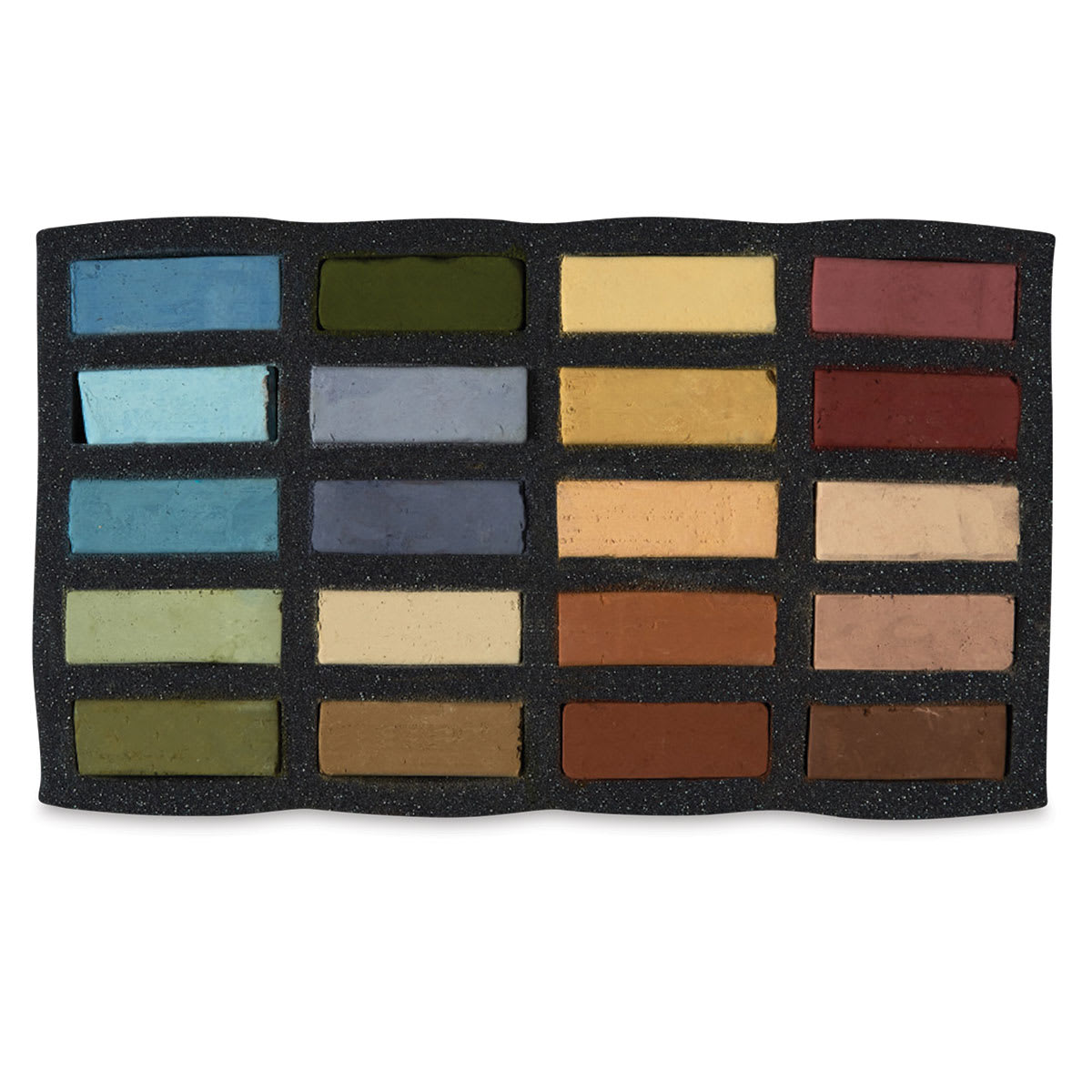 Art Spectrum Extra Soft Square Pastels - Arid Landscape, Set of 20 Art Spectrum Extra Soft Square Pastels - Arid Landscape, Set of 20