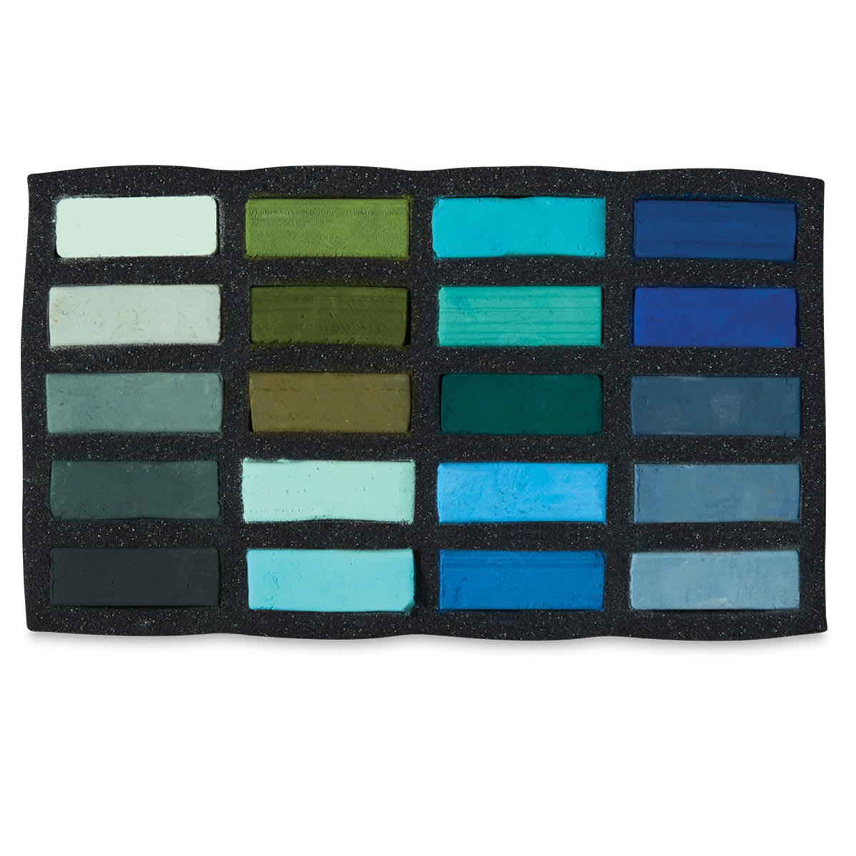 Art Spectrum Extra Soft Square Pastels - Temperate Landscape, Set of 20 Art Spectrum Extra Soft Square Pastels - Temperate Landscape, Set of 20