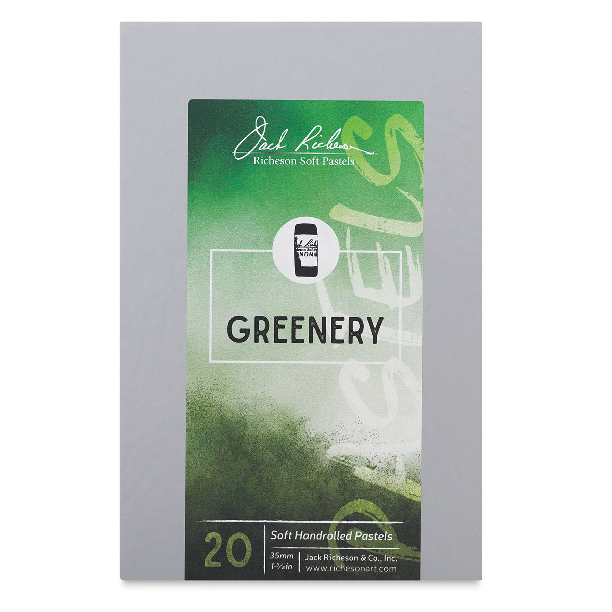 Richeson Soft Handrolled Pastels - Greenery Outside of Packaging
