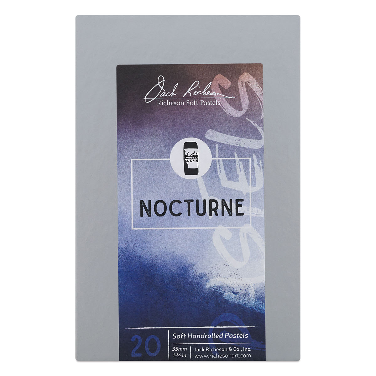Richeson Soft Handrolled Pastels - Nocturne Outside of Packaging