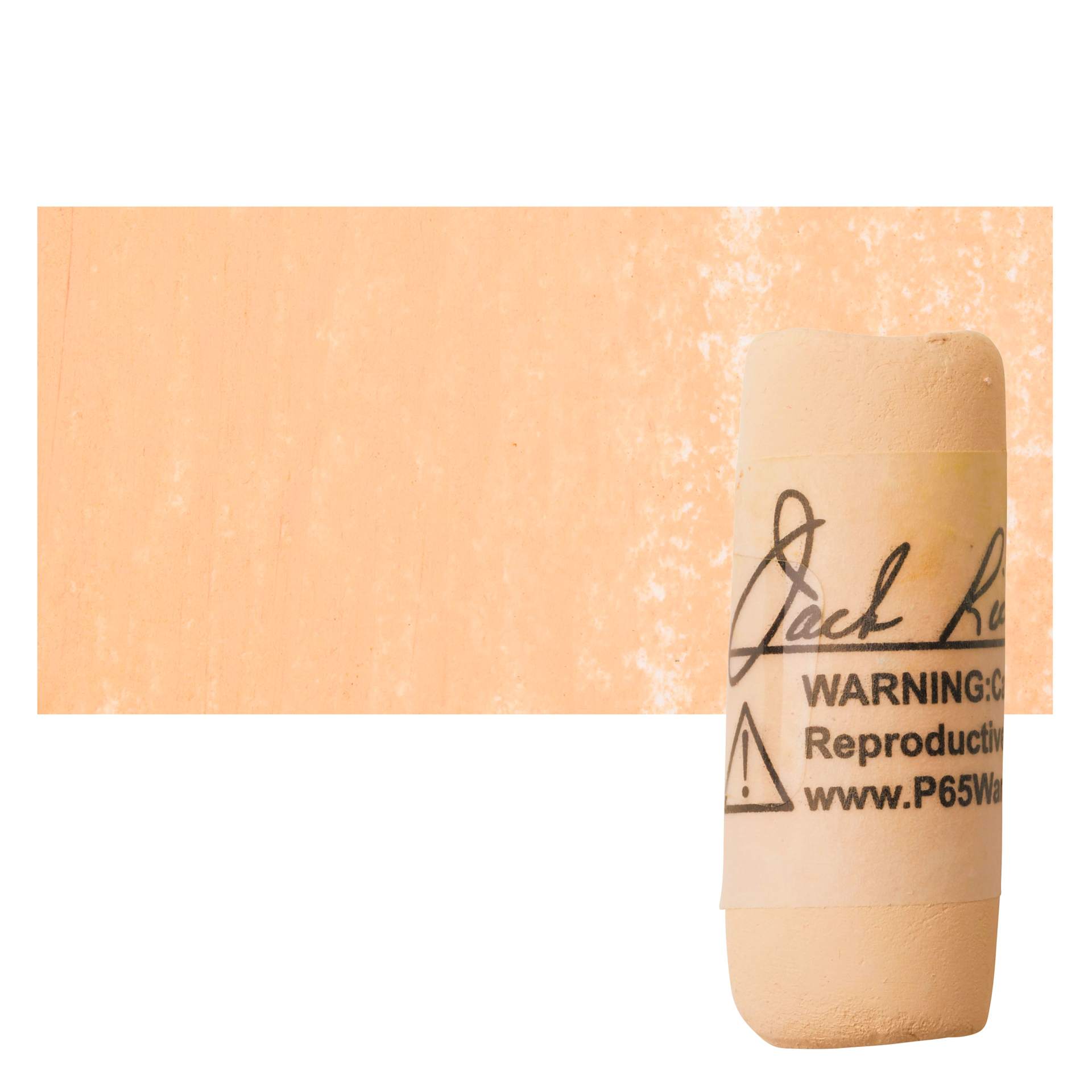Richeson Soft Handrolled Pastel - Orange O13, pastel and swatch