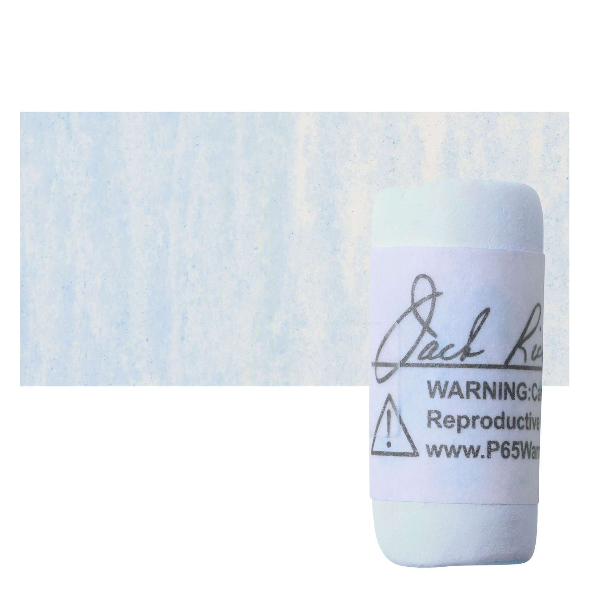 Richeson Soft Handrolled Pastel - Blue B17, pastel and swatch