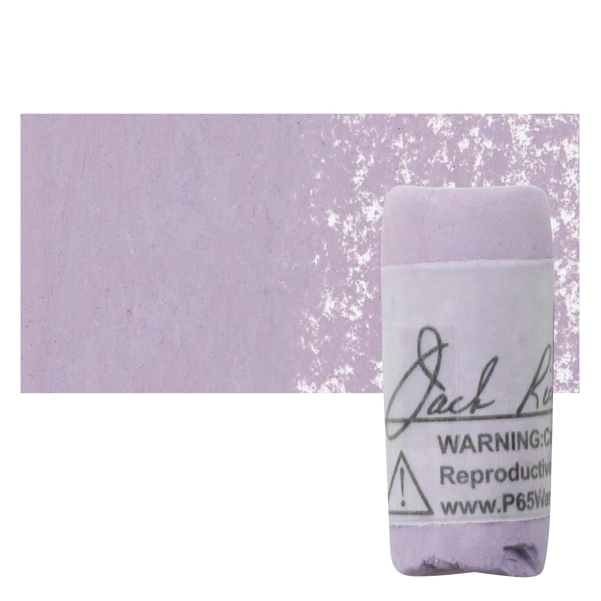 Richeson Soft Handrolled Pastel - Violet V30, pastel and swatch