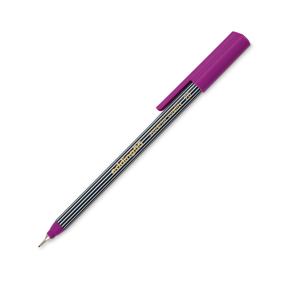 Edding 55 Fineliner Pen - Magenta, 0.3mm