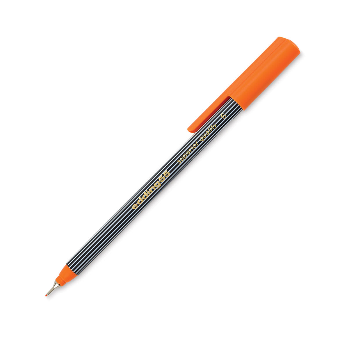 Edding 55 Fineliner Pen - Orange, 0.3mm
