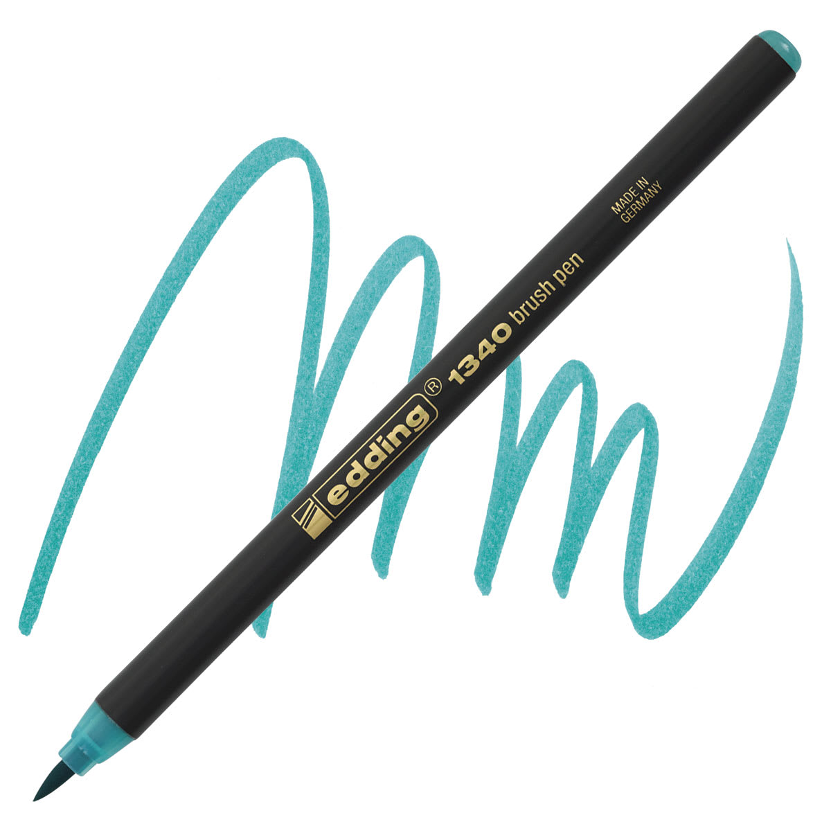Edding Brush Pen - Ochre pen and swatch