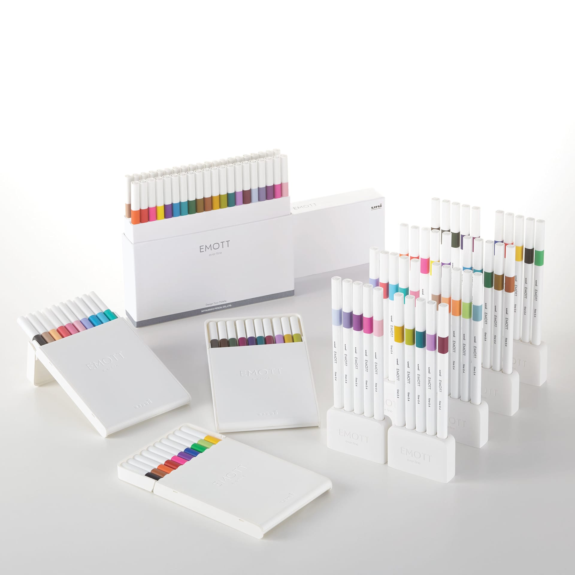 Uni Emott Fineliners and Sets