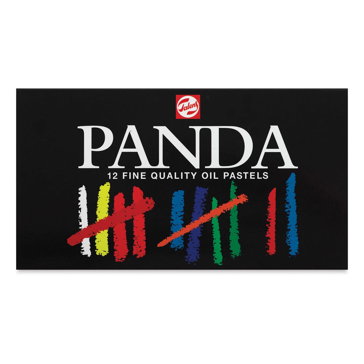 Talens Panda Oil Pastels - Assorted Colors, Set of 12, front of the packaging Talens Panda Oil Pastels - Assorted Colors, Set of 12, front of the packaging