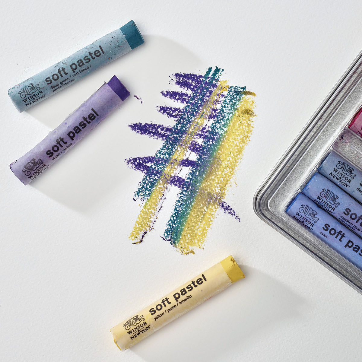 Winsor & Newton Soft Pastel Set - Set of 30, Pastels Used On Paper Winsor & Newton Soft Pastel Set - Set of 30, Pastels Used On Paper