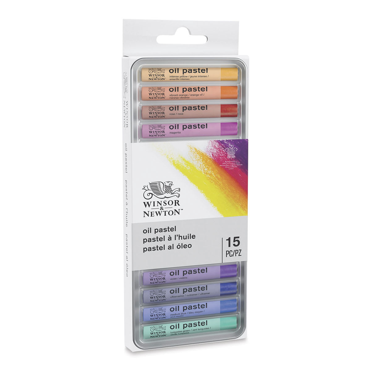 Winsor & Newton Oil Pastels - Set of 15, In Package