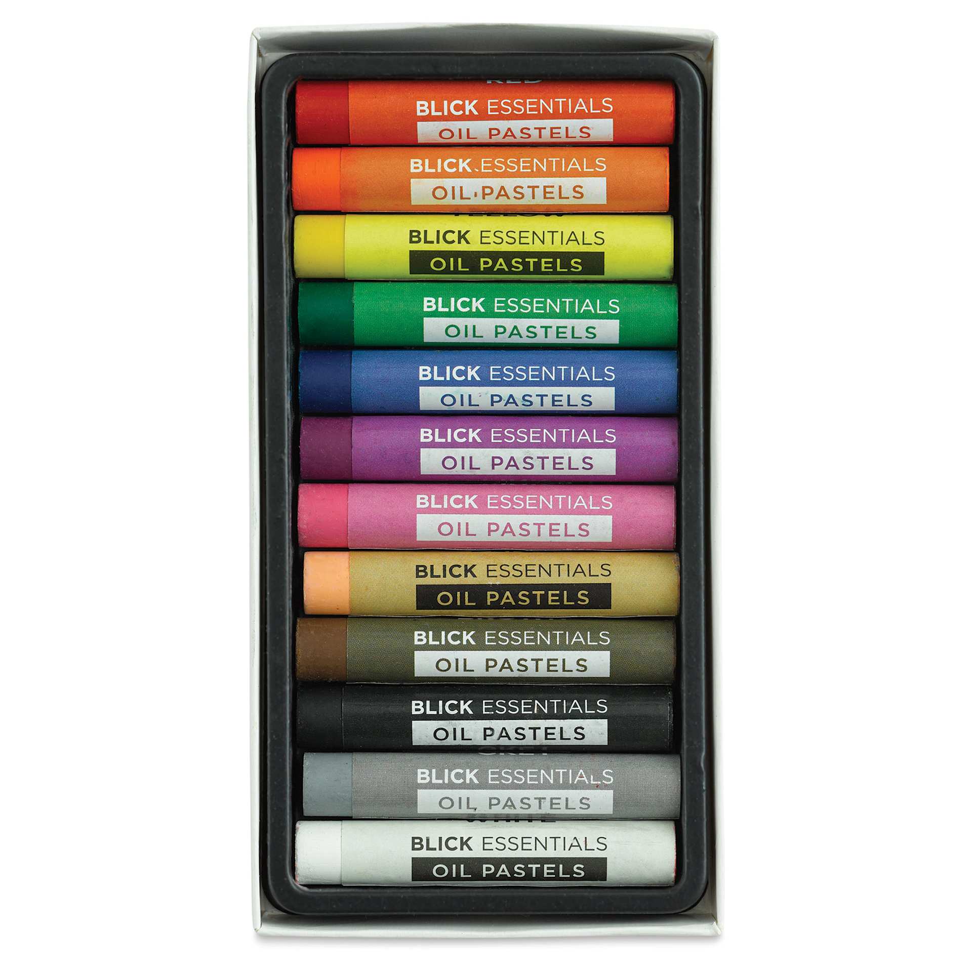Blick Essentials Oil Pastel Sets - Set of 12, contents