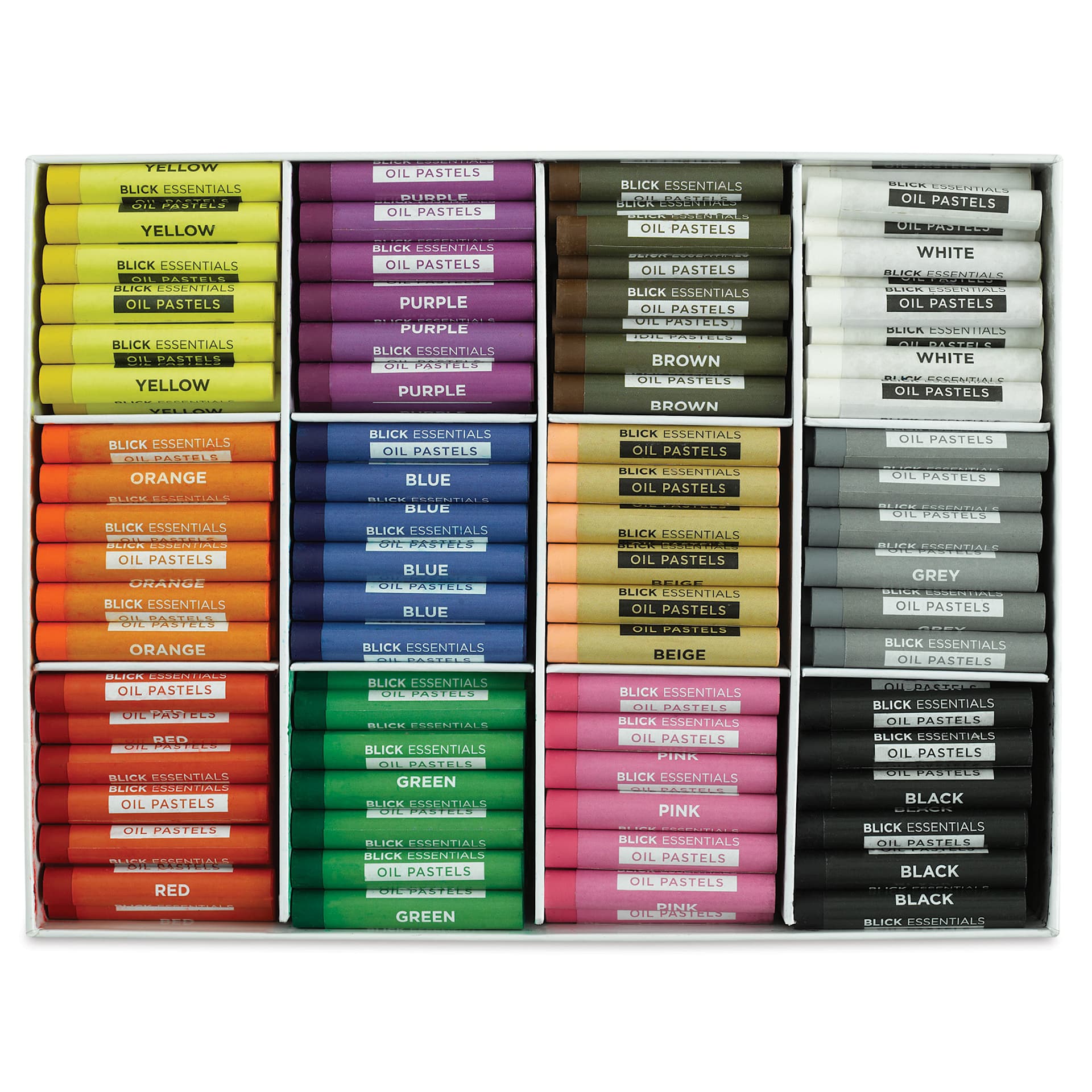Blick Essentials Oil Pastel Sets - Class Pack of 432 (contents) Blick Essentials Oil Pastel Sets - Class Pack of 432 (contents)