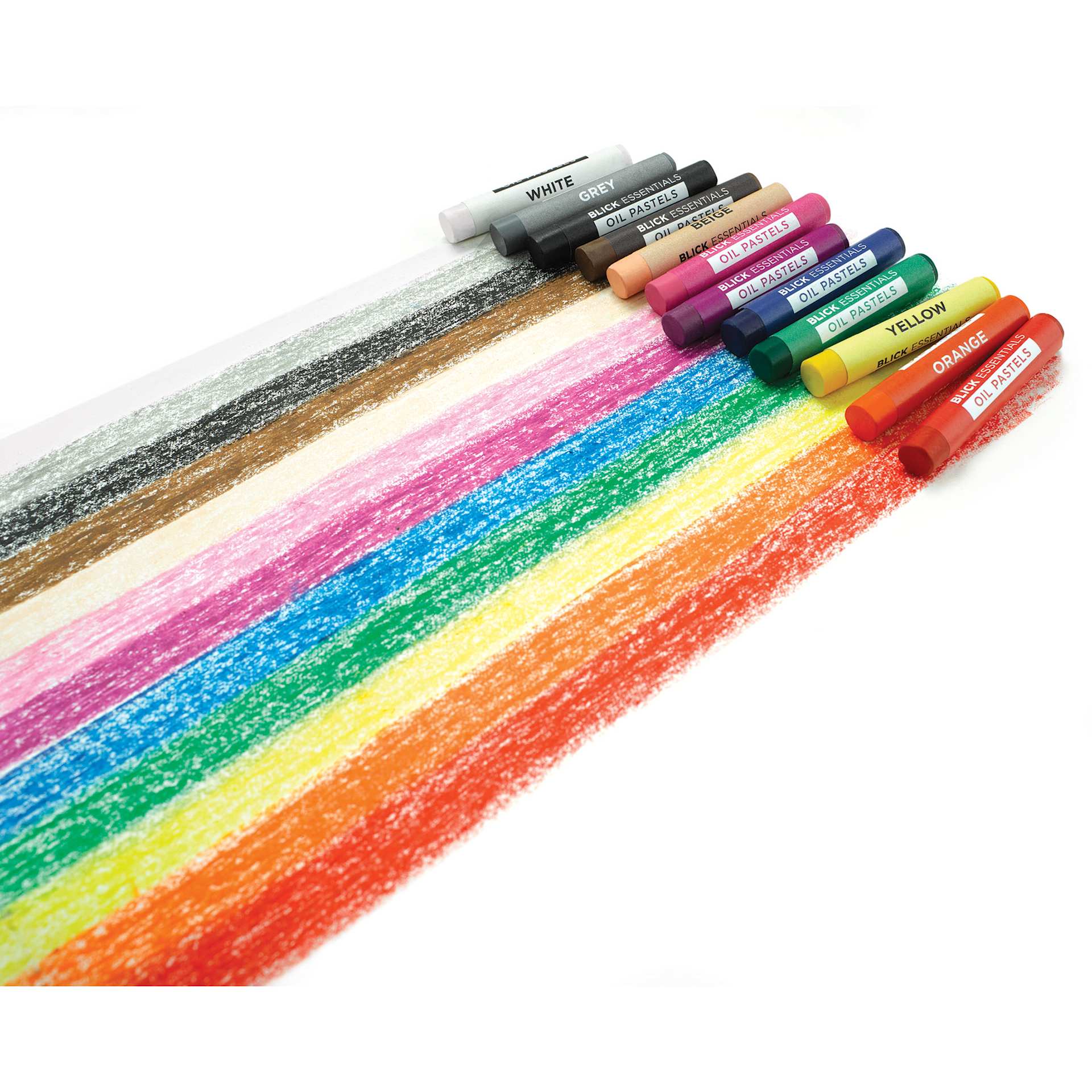 Blick Essentials Oil Pastels (pastel stick color rainbow) Blick Essentials Oil Pastels (pastel stick color rainbow)