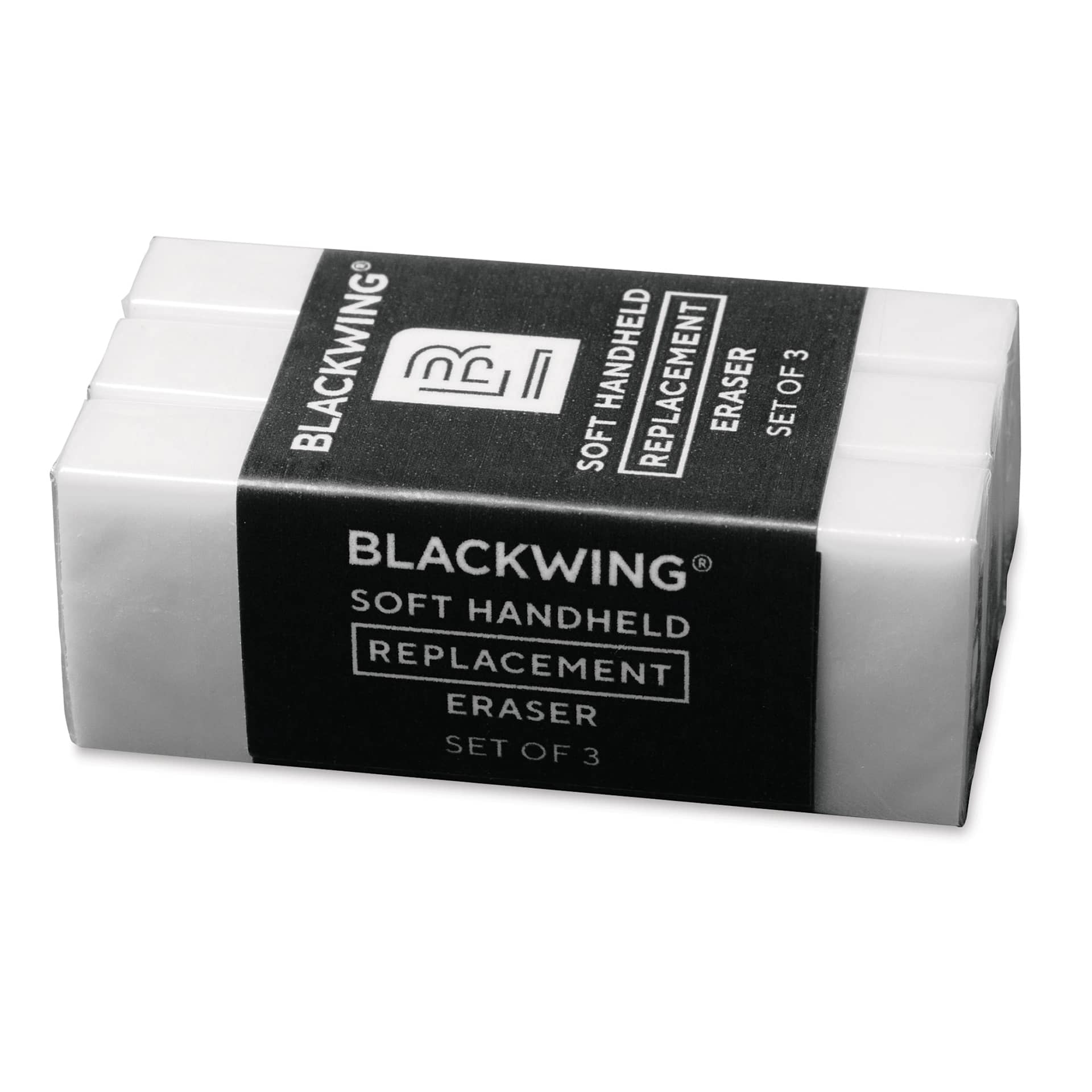 Blackwing Handheld Replacement Erasers - Pkg of 3 Blackwing Handheld Replacement Erasers - Pkg of 3