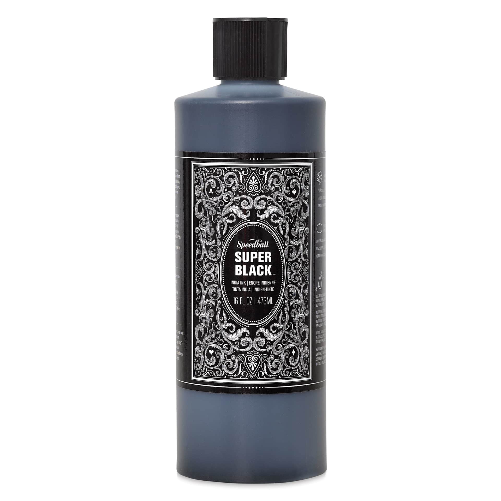 Speedball Super Black Waterproof India Ink - Pint Speedball Super Black Waterproof India Ink - Pint