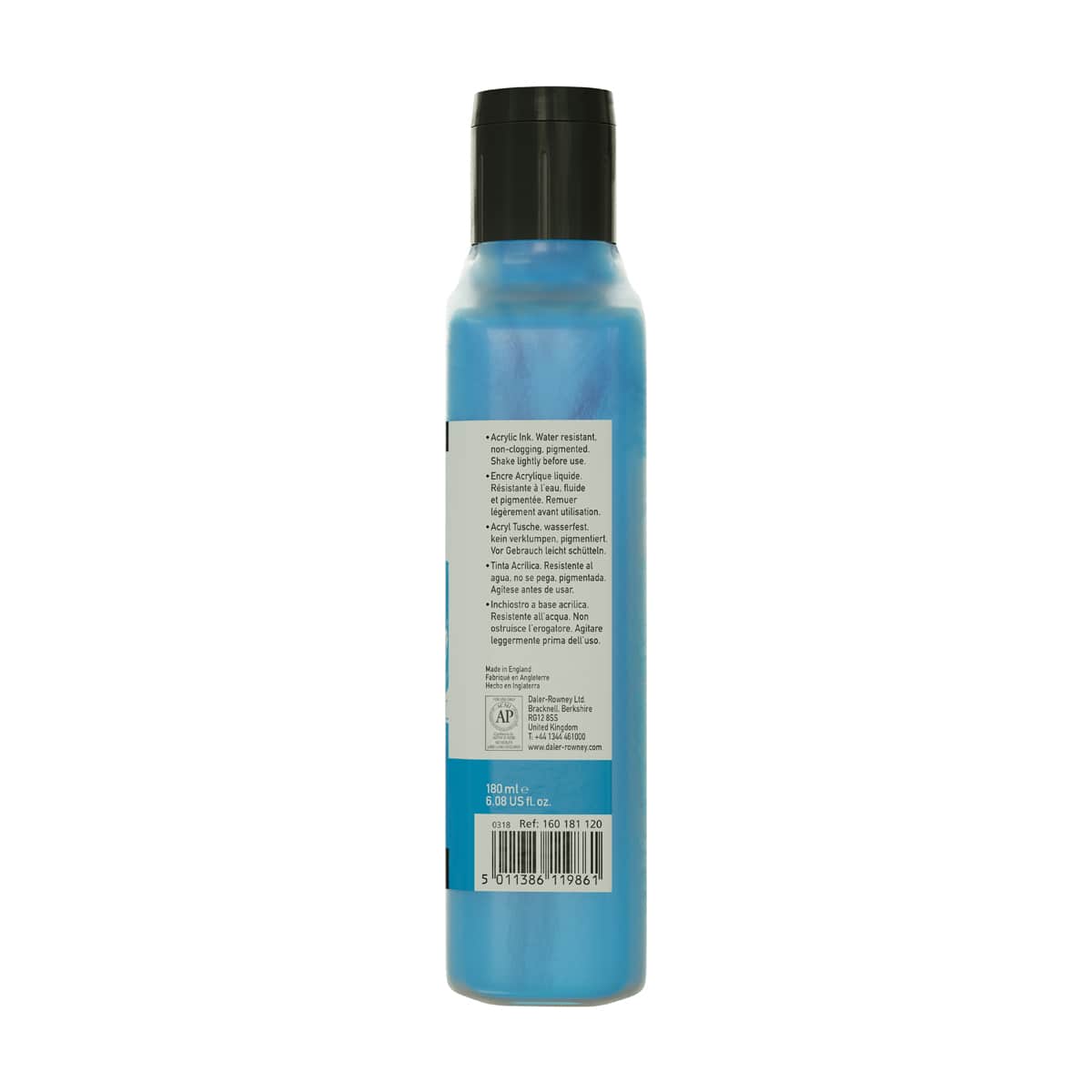 FW Acrylic Artists Ink Process Cyan