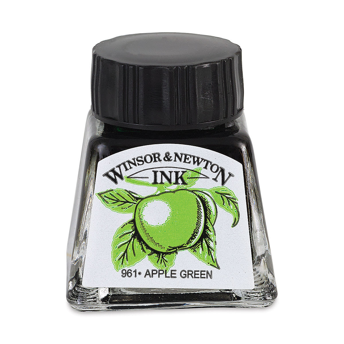 Winsor & Newton Drawing Ink - Apple Green, 14 ml