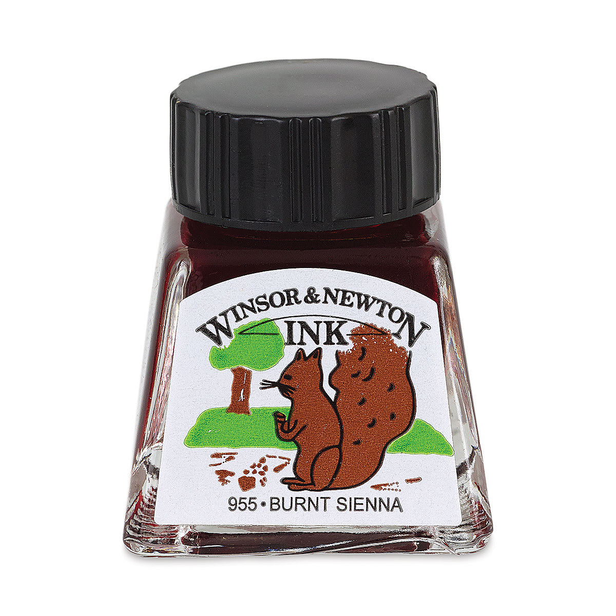 Winsor & Newton Drawing Ink - Burnt Sienna, 14 ml