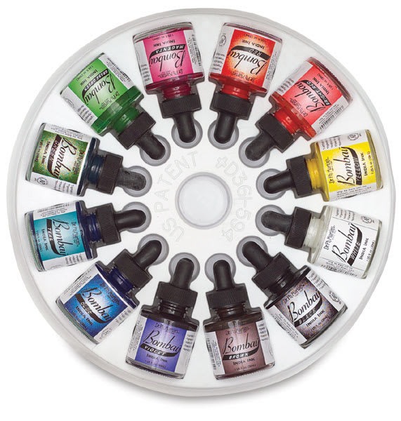 Dr. Ph. Martin's Bombay India Inks, Set 1 Dr. Ph. Martin's Bombay India Inks, Set 1