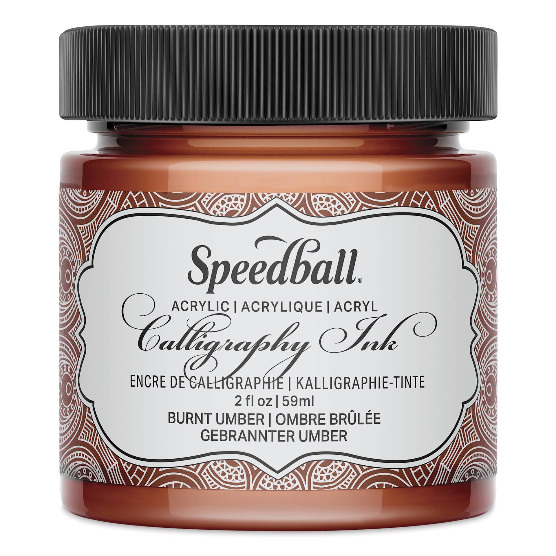 Speedball Calligraphy Ink - 2 oz, Burnt Umber