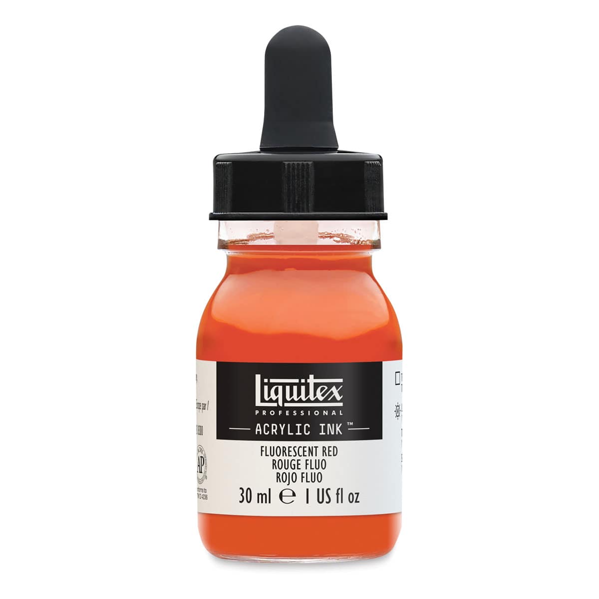 Liquitex Professional Acrylic Ink - Fluorescent Red, 30 ml