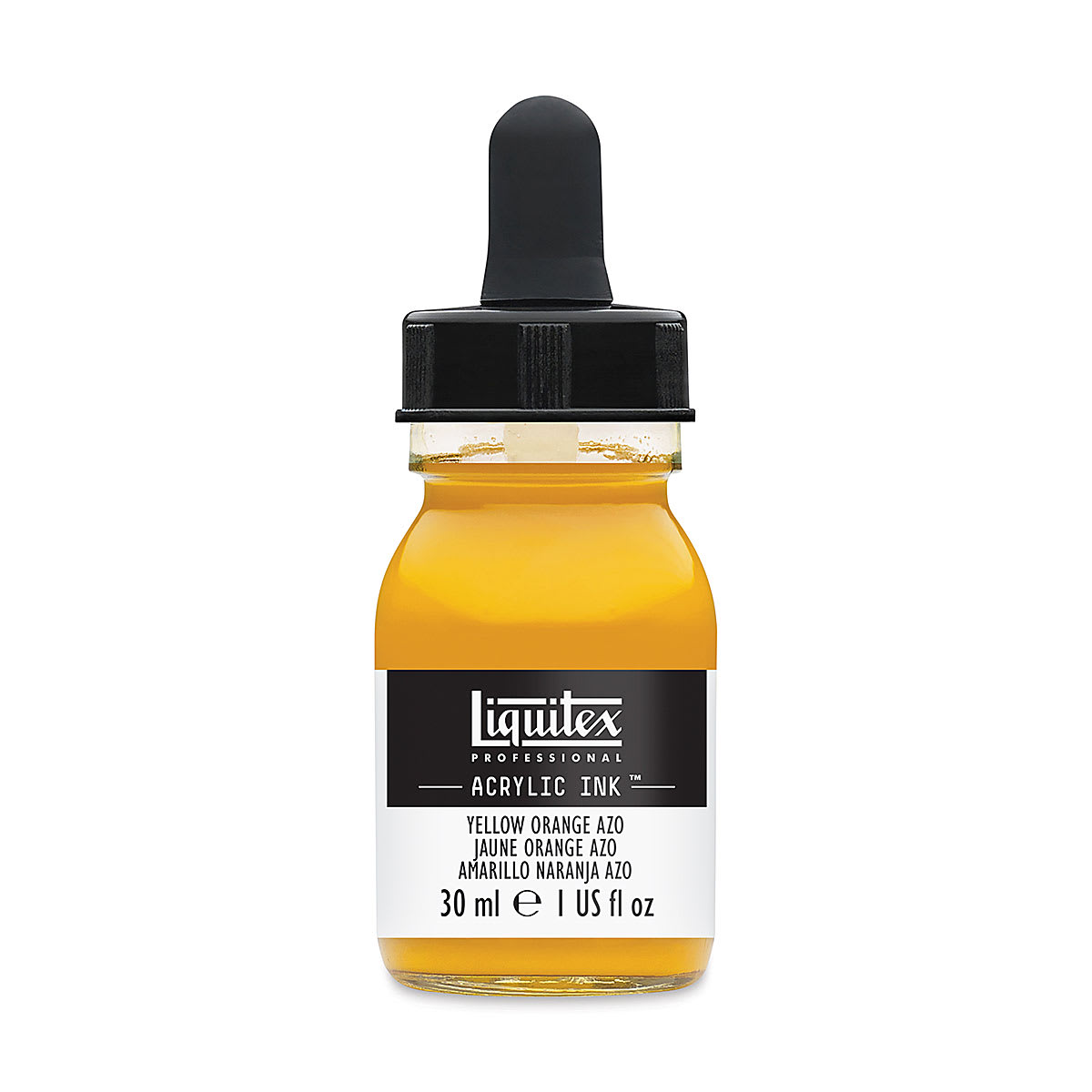 Liquitex Professional Acrylic Ink - 30 ml, Yellow Orange Azo