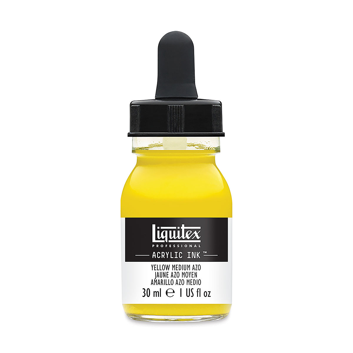 Liquitex Professional Acrylic Ink - 30 ml, Yellow Medium Azo
