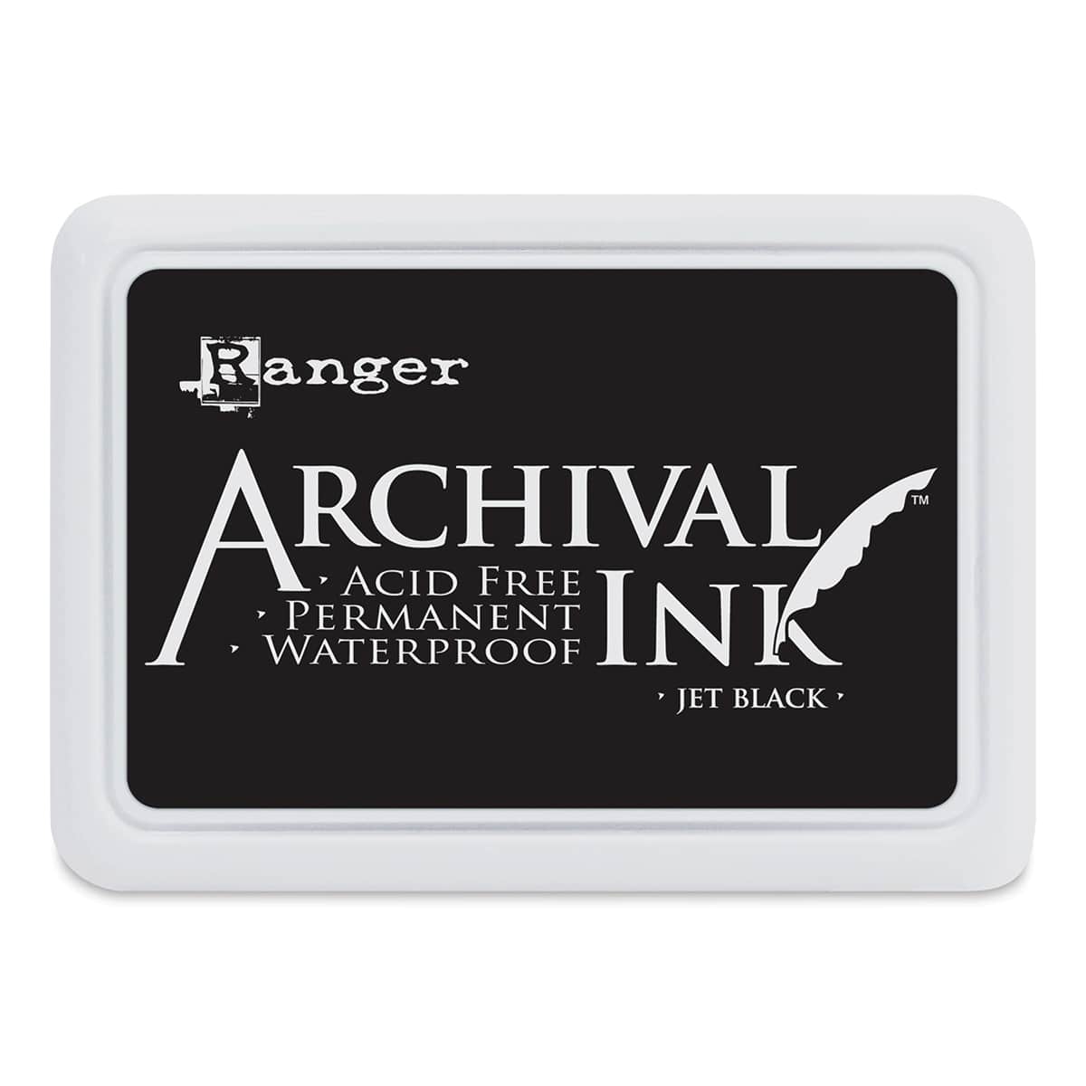 Ranger Archival Ink Pad - Jet Black