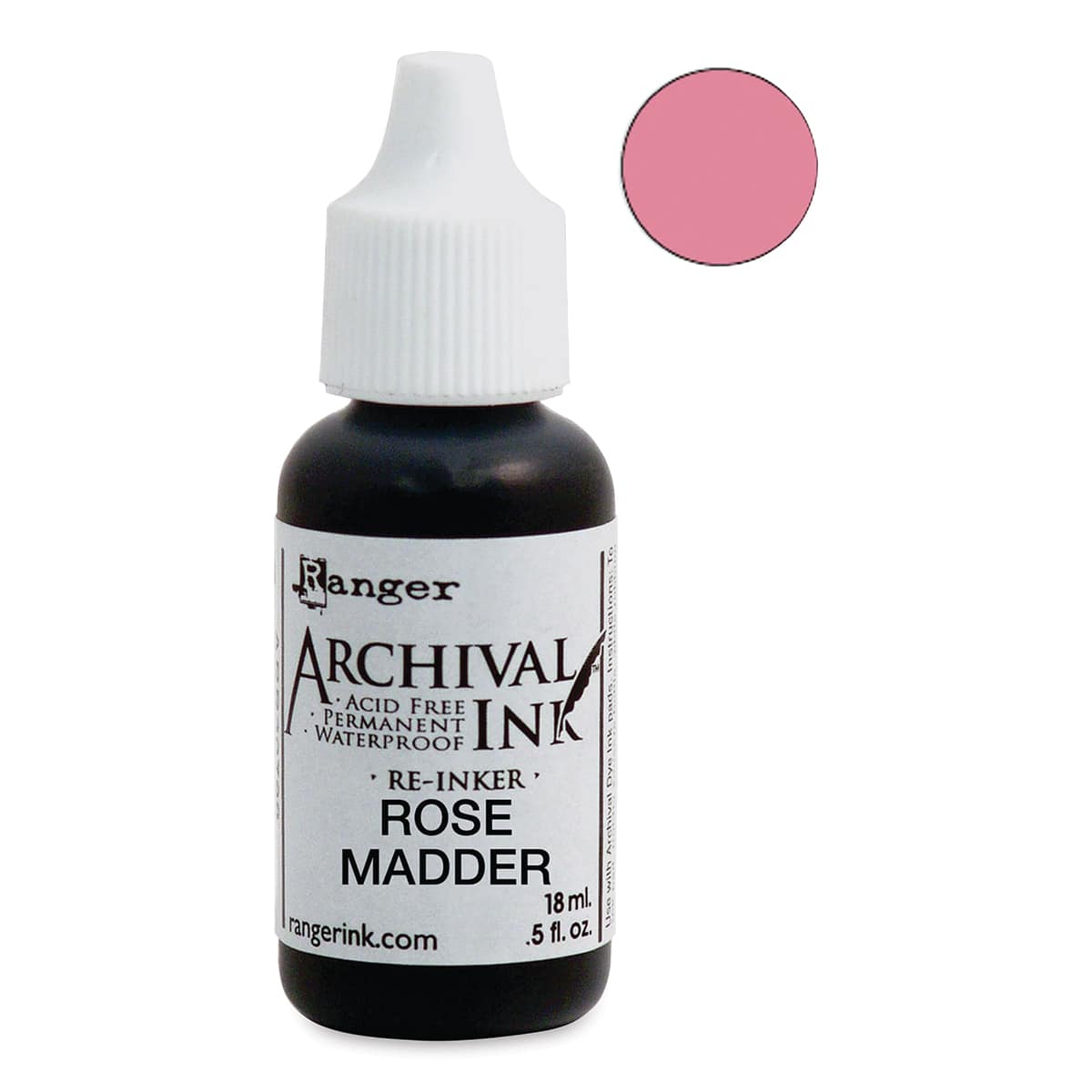 Ranger Archival Ink Pad Re-Inker - Rose Madder