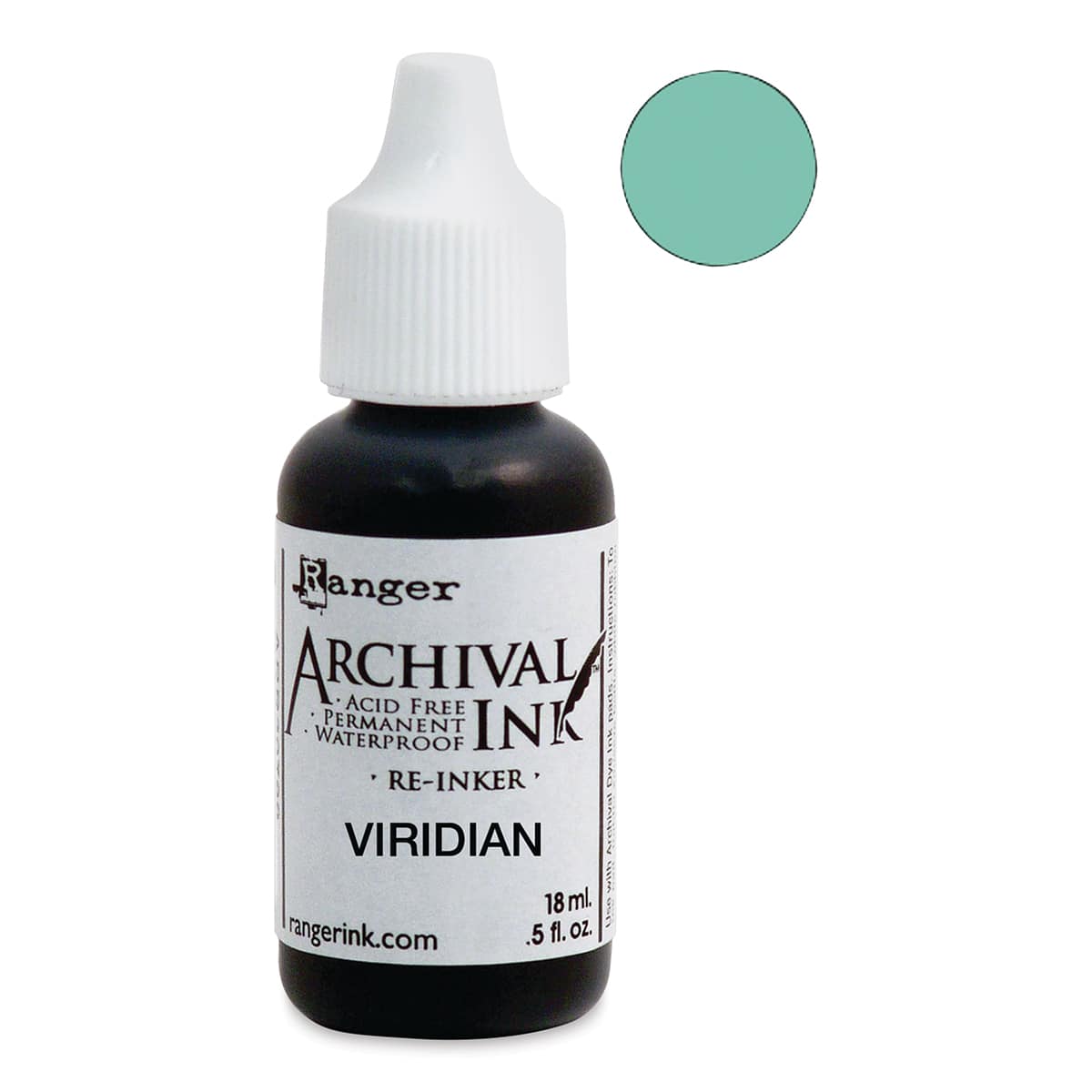 Ranger Archival Ink Pad Re-Inker - Viridian