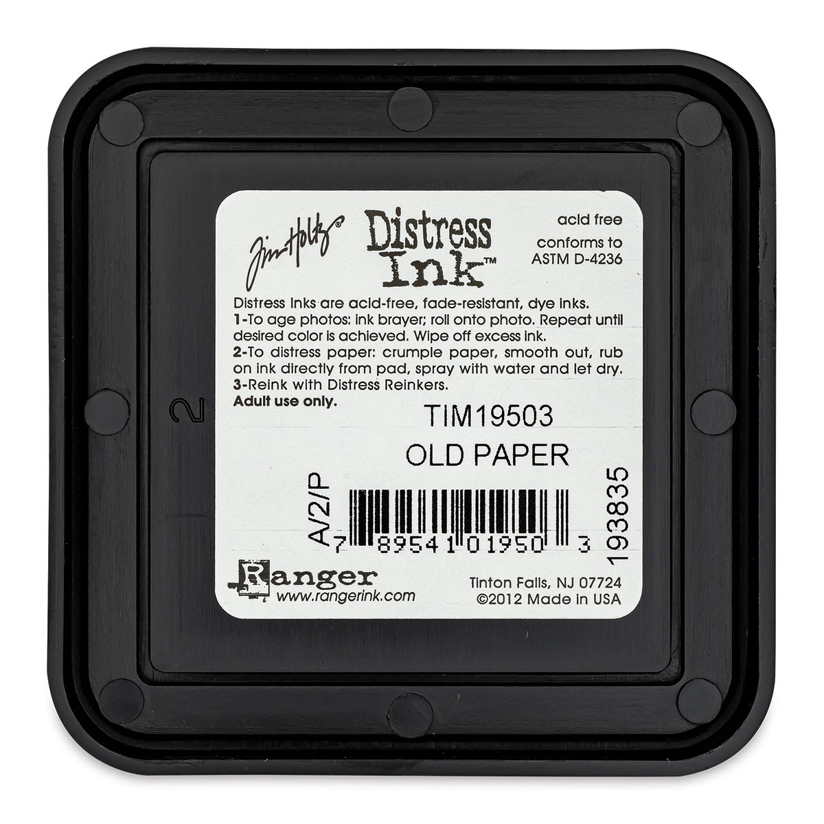 Ranger Distress Ink Pad - Old Paper