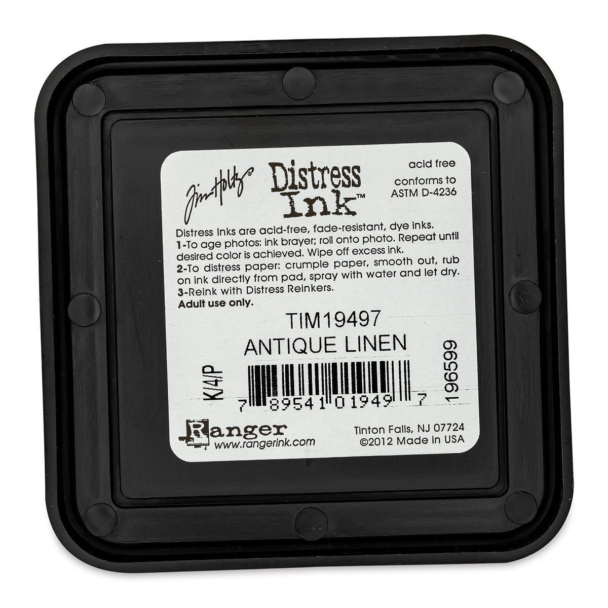 Ranger Distress Ink Pad - Antique Linen