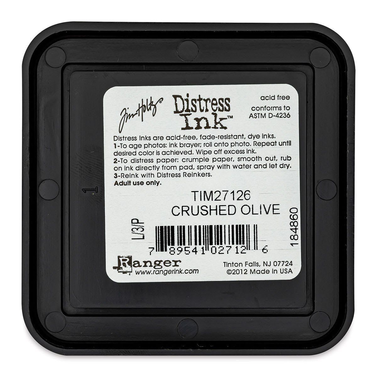 Ranger Distress Ink Pad - Crushed Olive