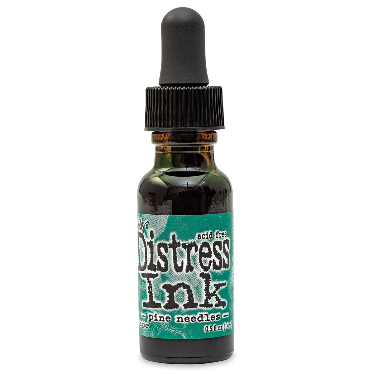 Ranger Distress Ink Pad Re-Inker - Pine Needle