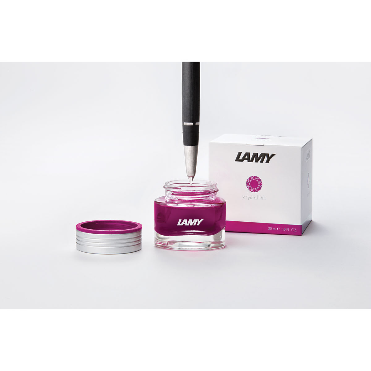Lamy T53 Crystal Ink - Beryl, 30 ml (ink with dip pen) Lamy T53 Crystal Ink - Beryl, 30 ml (ink with dip pen)