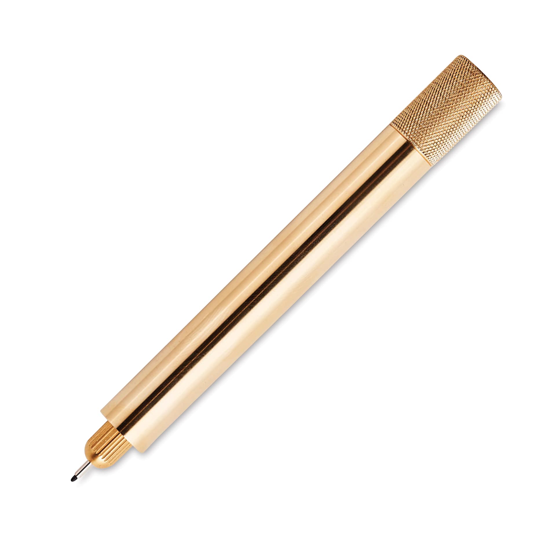 Tom's Studio Lumos Mini Refillable Pen - Solid Brass, pen