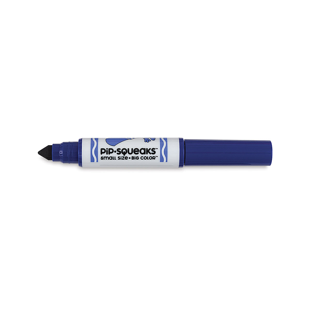 Crayola Pip-Squeaks Washable Marker, single Blue marker with no cap
