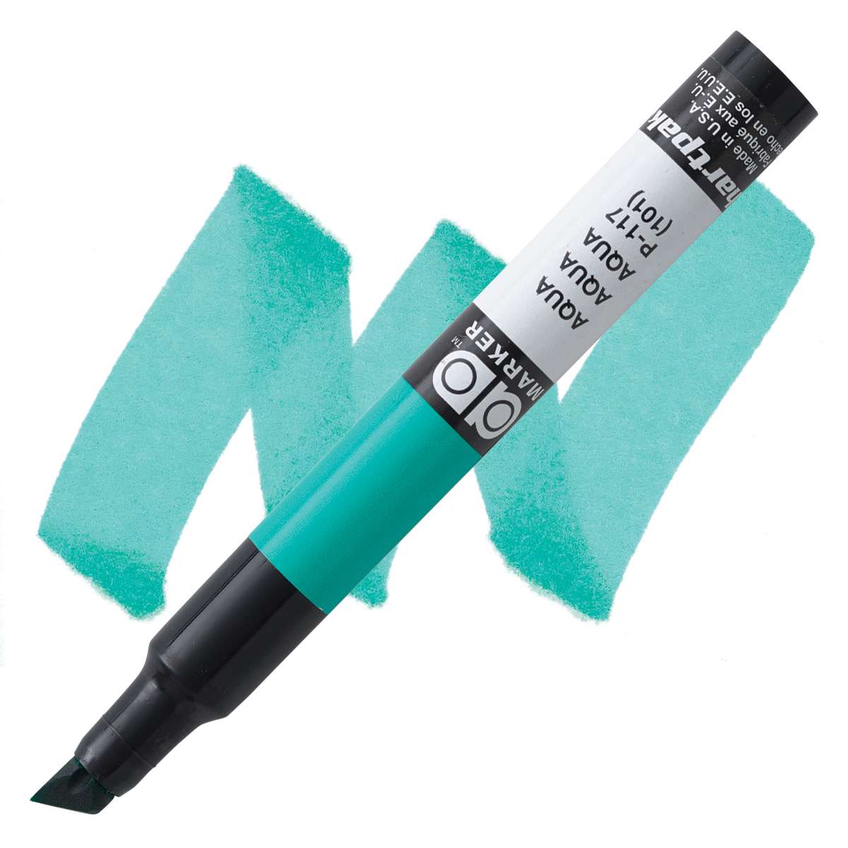 Chartpak Ad Marker - Aqua marker and swatch
