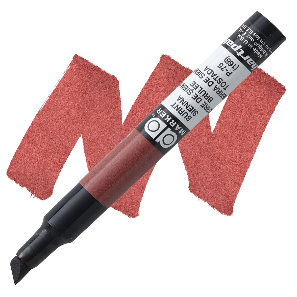 Chartpak Ad Marker - Burnt Sienna marker and swatch