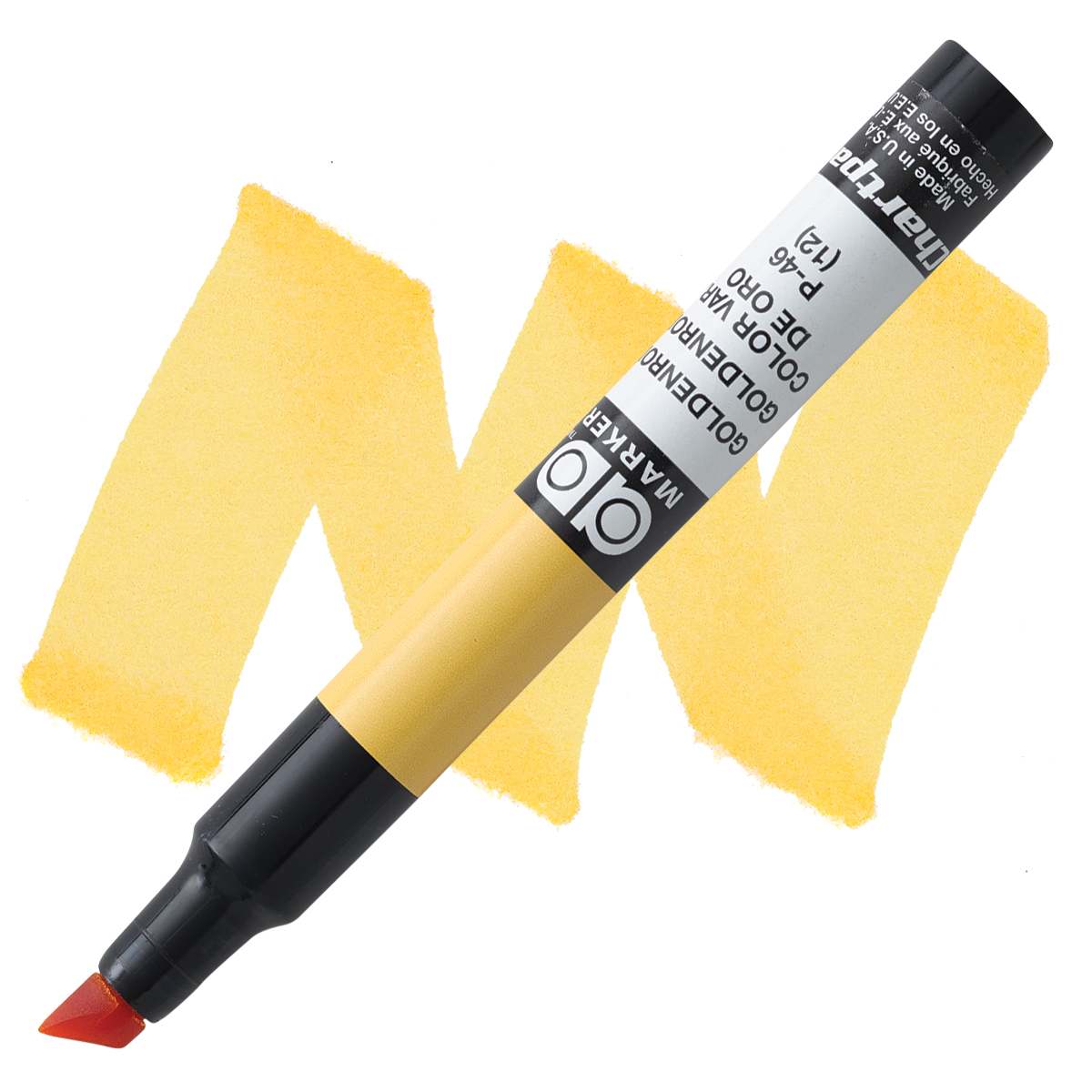 Chartpak Ad Marker - Goldenrod marker and swatch